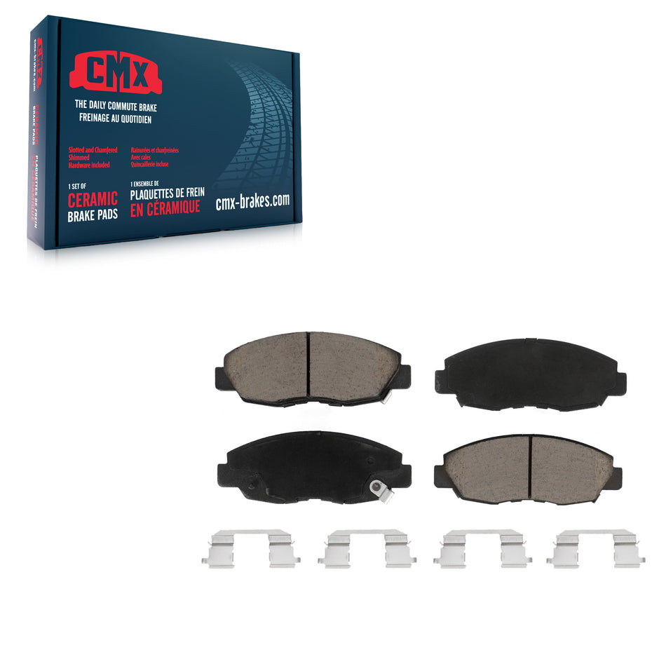 Front Ceramic Disc Brake Pads CMX-D465 For Honda Accord Acura CL