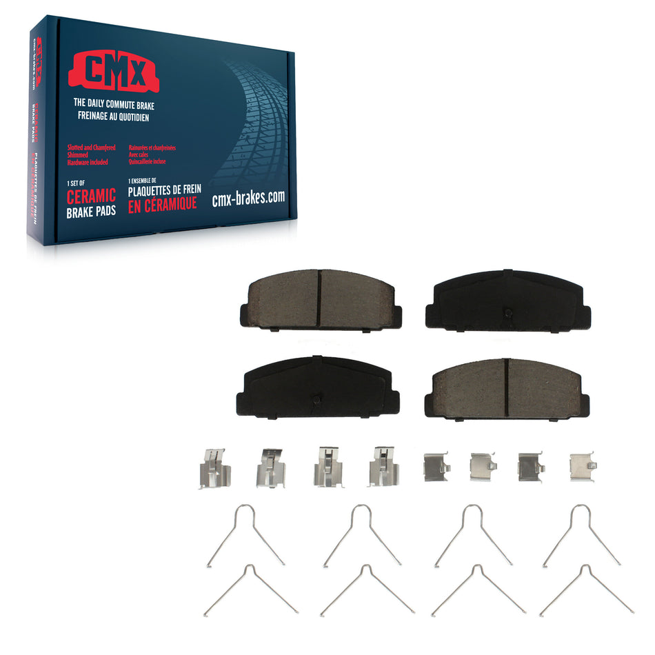 Rear Ceramic Disc Brake Pads CMX-D482 For Mazda 6 RX-7 Protege