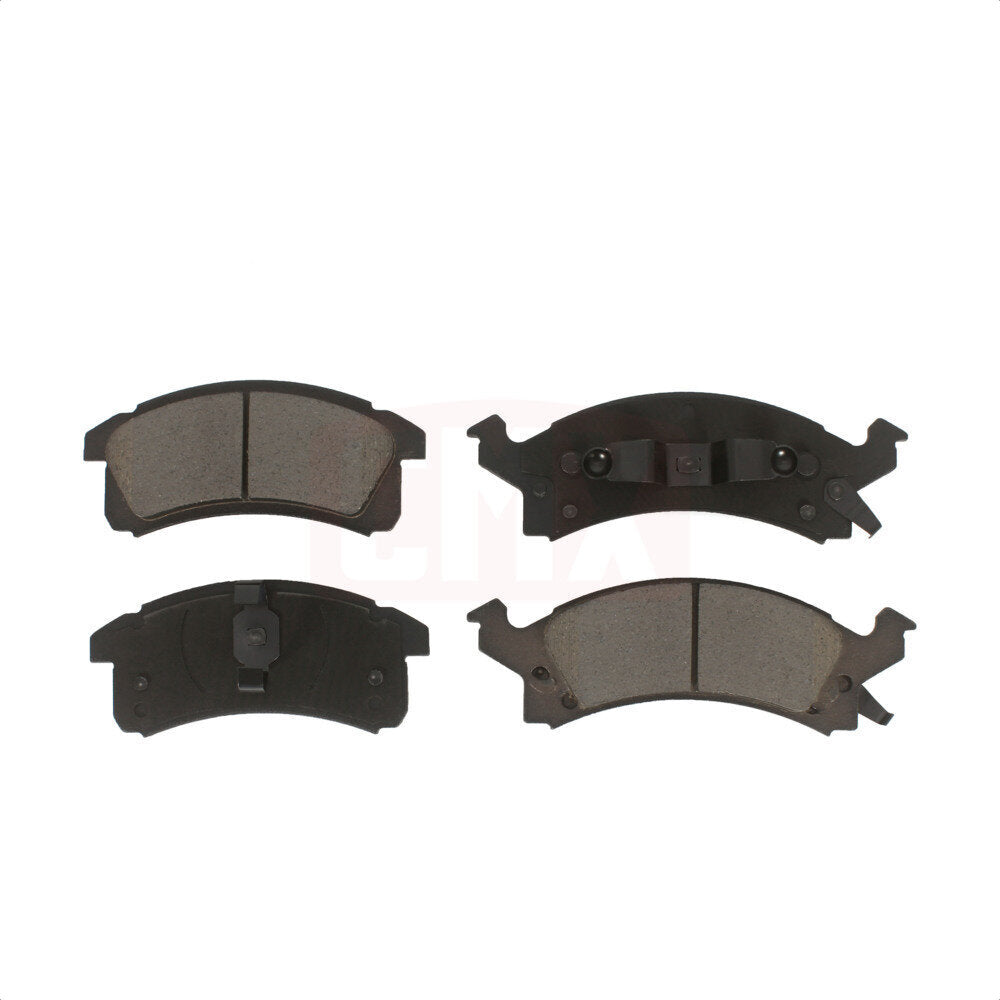 Front Ceramic Disc Brake Pads CMX-D506 For Chevrolet Cavalier Pontiac Sunfire Grand Am Buick Skylark Corsica Oldsmobile Achieva Beretta Sunbird Cutlass Calais by CMX