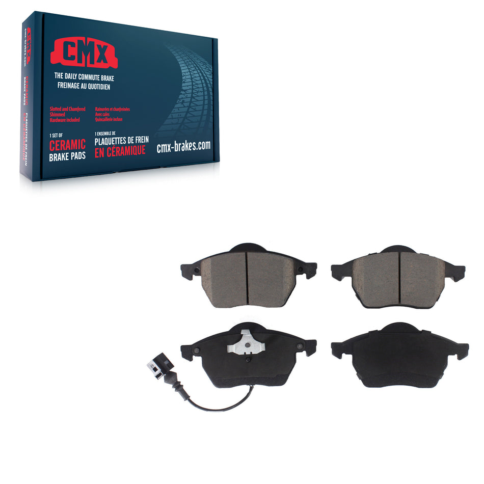 Front Ceramic Disc Brake Pads CMX-D687A For Volkswagen Jetta Golf Beetle Audi TT Quattro A6 Passat