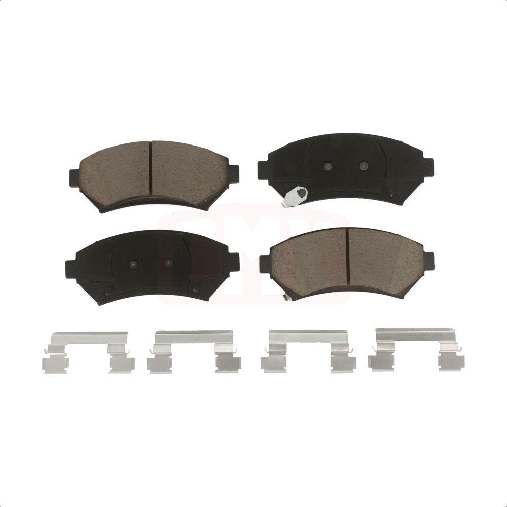 Front Ceramic Disc Brake Pads CMX-D699 For Buick Chevrolet Impala LeSabre Century Pontiac Cadillac DeVille Grand Prix Venture Monte Carlo Park Avenue Oldsmobile Regal Montana Bonneville Intrigue Trans by CMX