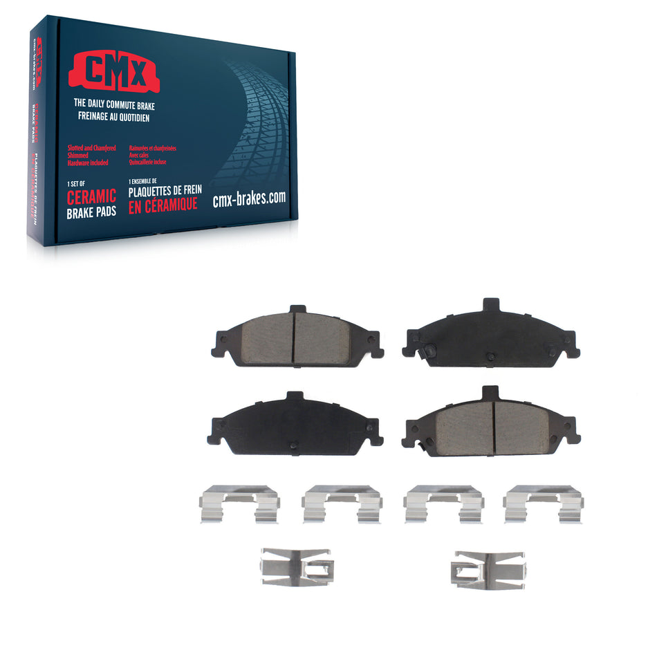 Front Ceramic Disc Brake Pads CMX-D727 For Pontiac Grand Am Chevrolet Malibu Oldsmobile Alero