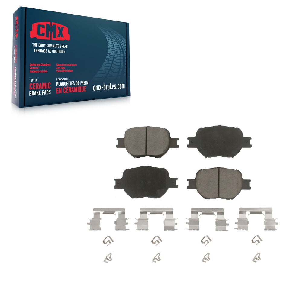 Front Ceramic Disc Brake Pads CMX-D817 For Toyota Celica Scion tC