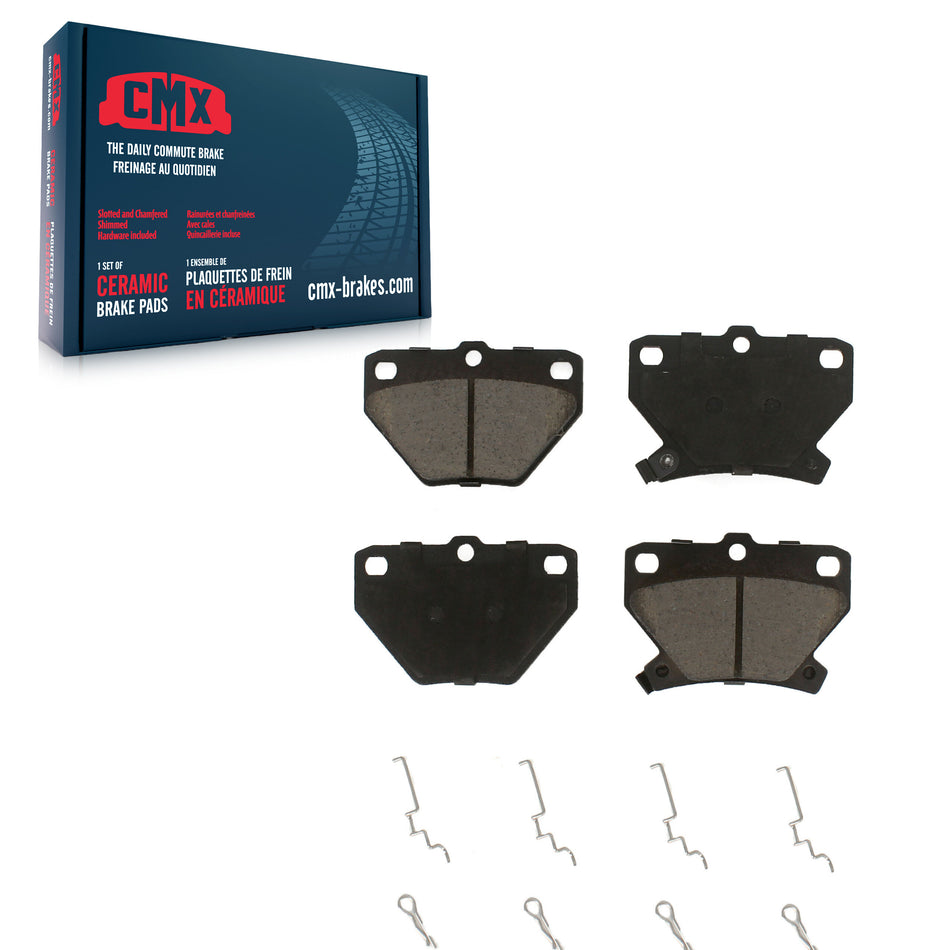 Rear Ceramic Disc Brake Pads CMX-D823 For Toyota Corolla Matrix Pontiac Vibe Celica