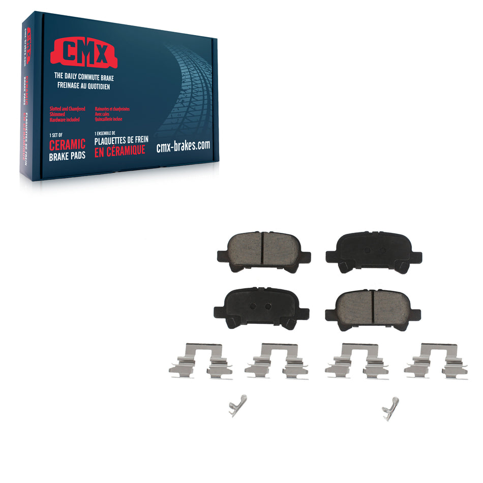 Rear Ceramic Disc Brake Pads CMX-D828 For Toyota Camry Solara Avalon