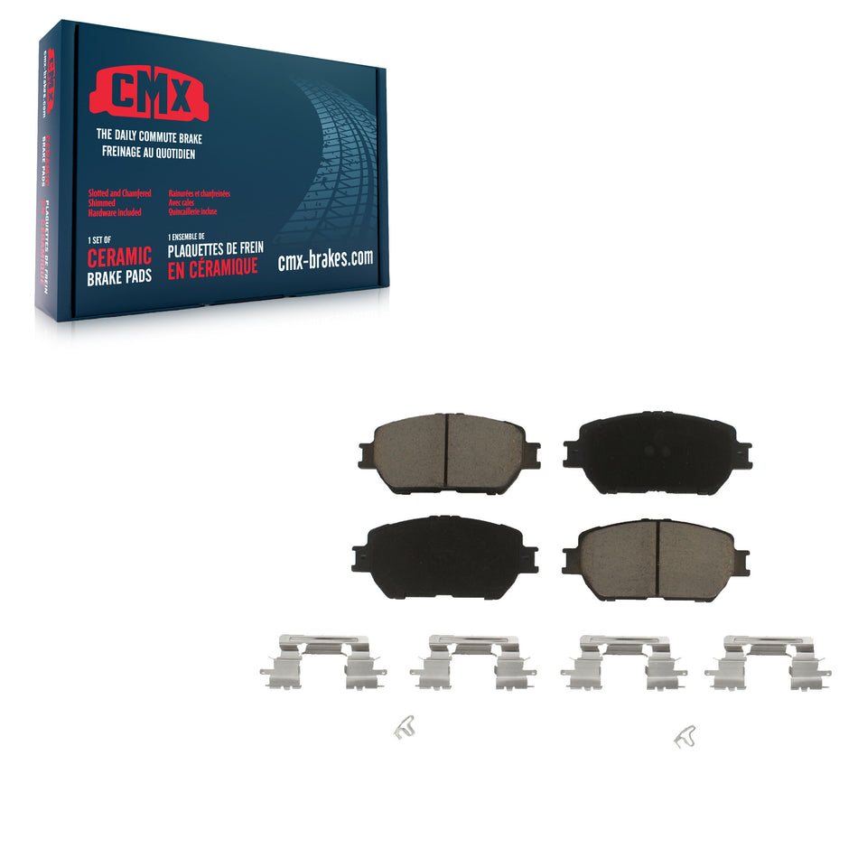 Front Ceramic Disc Brake Pads CMX-D908 For Toyota Camry Lexus IS250 GS300