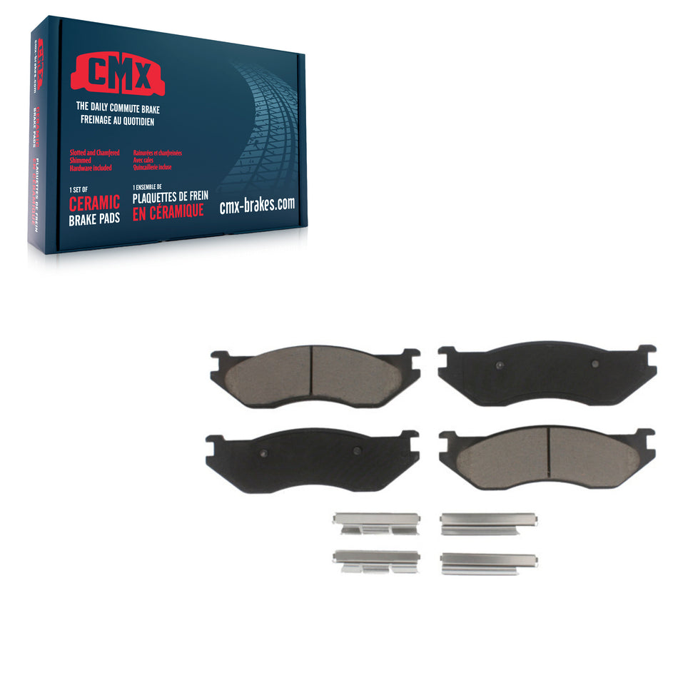 Front Ceramic Disc Brake Pads CMX-D966 For Dodge Ram 1500 Durango Van