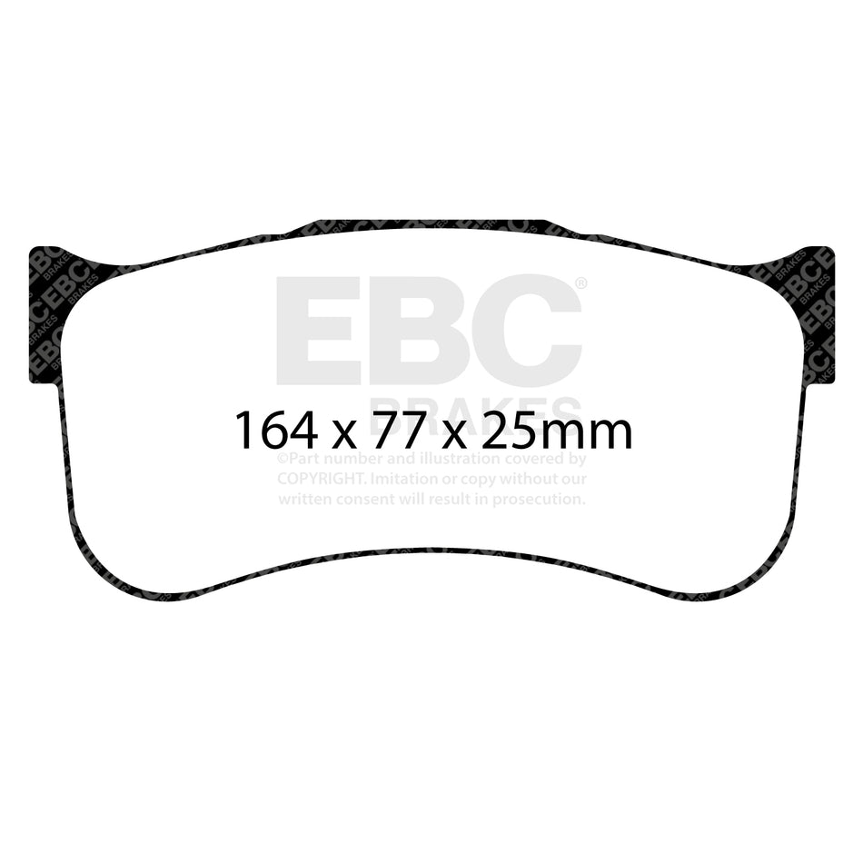 EBC Brakes Brake Pad - DP8091.25SR21