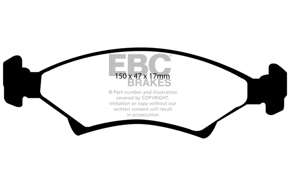 EBC Brakes Brake Pad - UD1001
