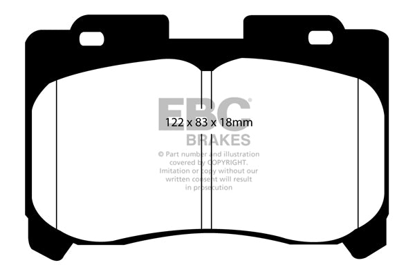 EBC Brakes Brake Pad - DP1004