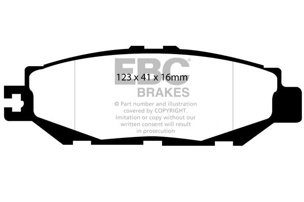 EBC Brakes Brake Pad - DP1008