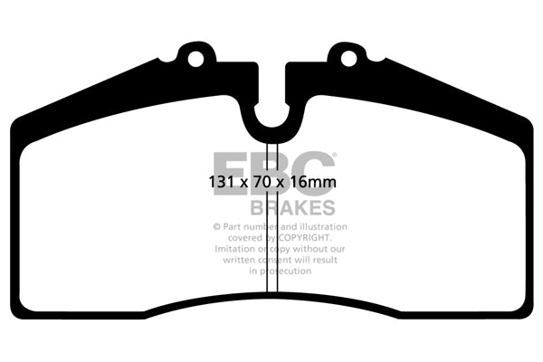 EBC Brakes Brake Pad - DP41014R