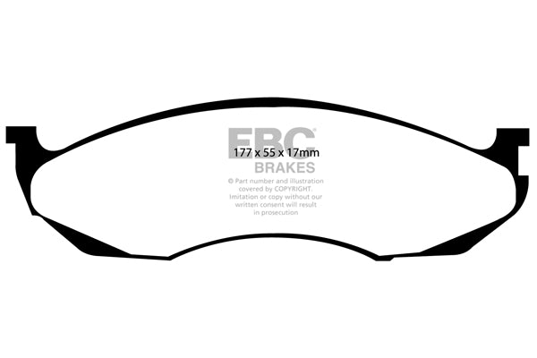 EBC Brakes Brake Pad - DP1022