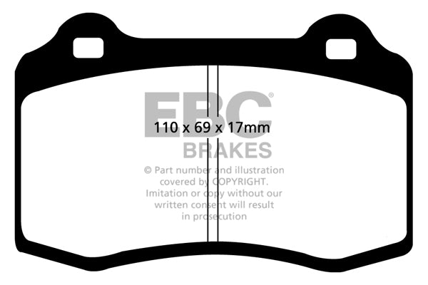 EBC Brakes Brake Pad - DP31031C