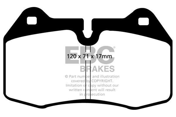 EBC Brakes Brake Pad - DP41032R