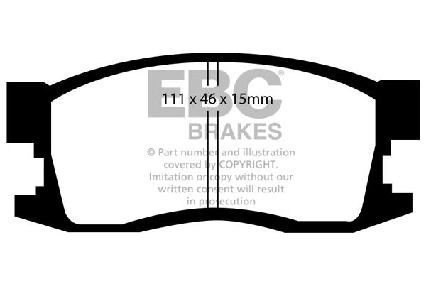 EBC Brakes Brake Pad - UD1034