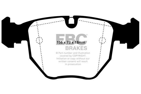 EBC Brakes Brake Pad - DP31036C