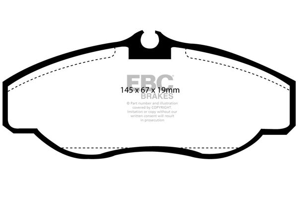 EBC Brakes Brake Pad - DP1037