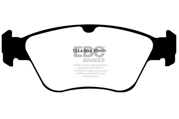 EBC Brakes Brake Pad - DP31055C
