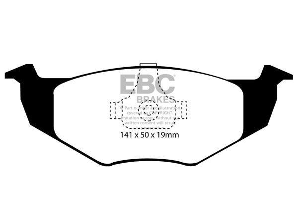 EBC Brakes Brake Pad - UD1056