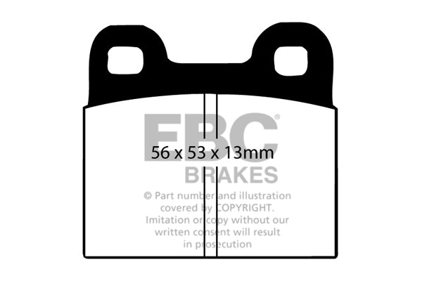 EBC Brakes Brake Pad - DP105