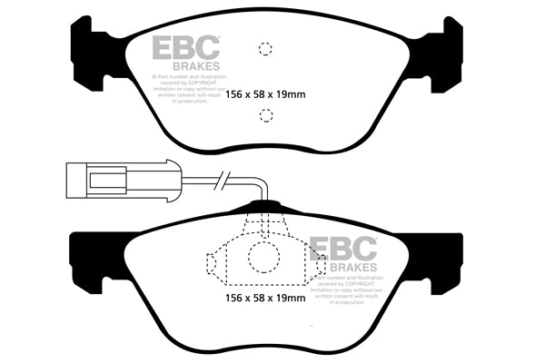 EBC Brakes Brake Pad - UD1061