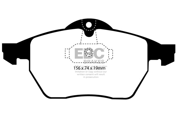 EBC Brakes Brake Pad - DP1062