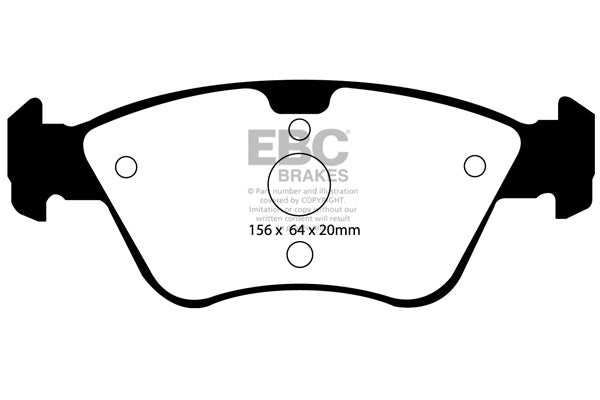 EBC Brakes Brake Pad - DP41075R