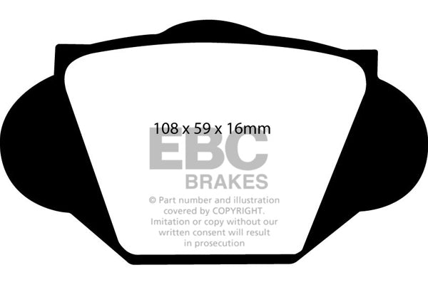 EBC Brakes Brake Pad - UD109