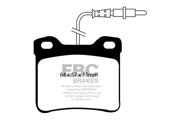 EBC Brakes Brake Pad - UD1090