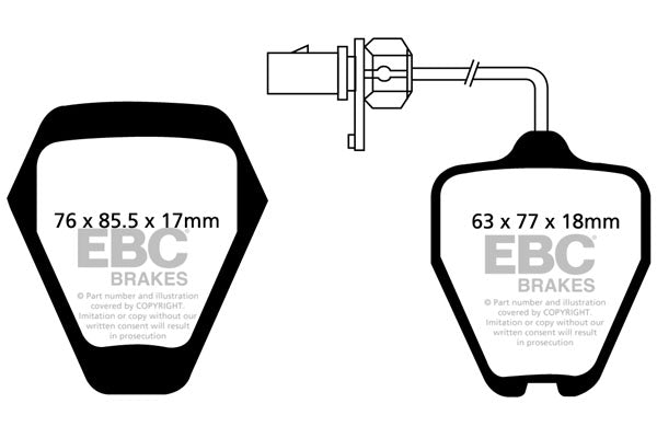 EBC Brakes Brake Pad - UD1094