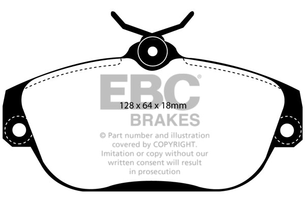 EBC Brakes Brake Pad - DP31095C