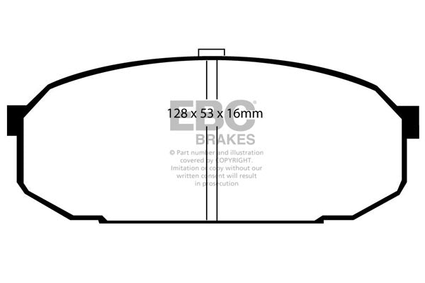 EBC Brakes Brake Pad - UD1103