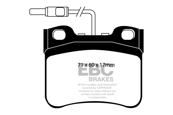EBC Brakes Brake Pad - UD1111