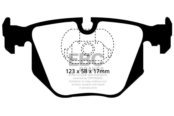 EBC Brakes Brake Pad - DP31118C