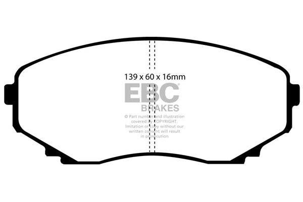 EBC Brakes Brake Pad - UD1121