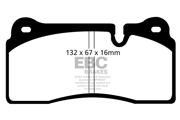 EBC Brakes Brake Pad - DP31127C