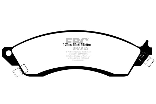 EBC Brakes Brake Pad - DP21131