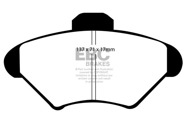 EBC Brakes Brake Pad - DP31143C