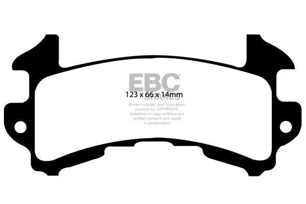 EBC Brakes Brake Pad - DP61146