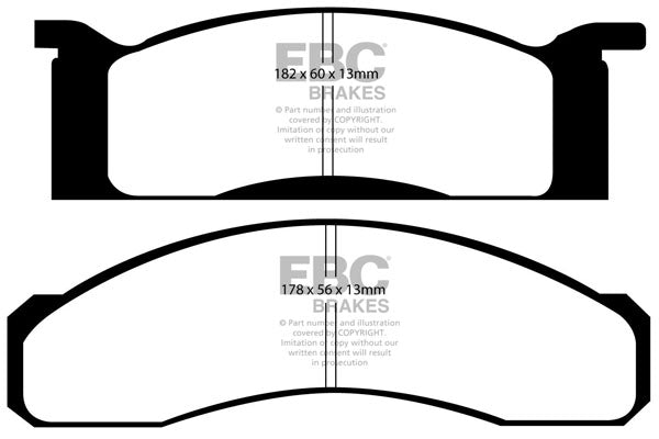 EBC Brakes Brake Pad - UD1158