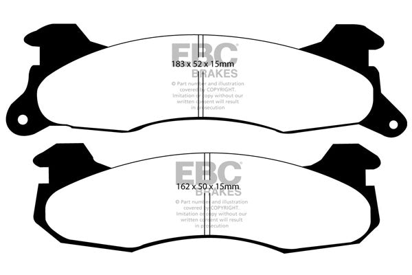 EBC Brakes Brake Pad - DP31161C