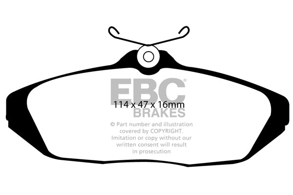 EBC Brakes Brake Pad - DP1164
