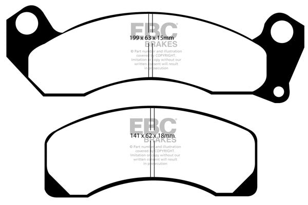 EBC Brakes Brake Pad - DP21166