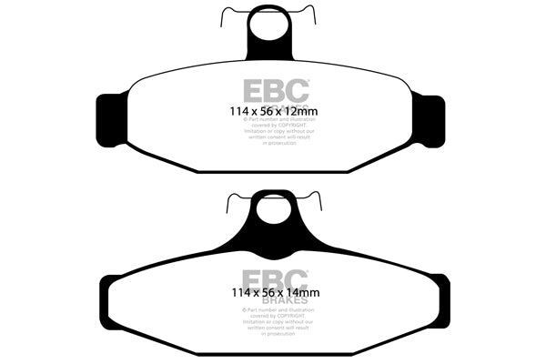 EBC Brakes Brake Pad - DP31167C
