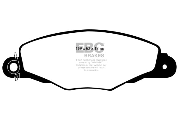 EBC Brakes Brake Pad - UD1188