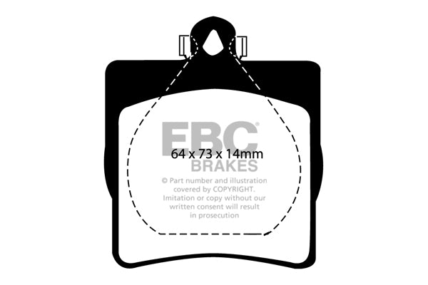 EBC Brakes Brake Pad - DP21191