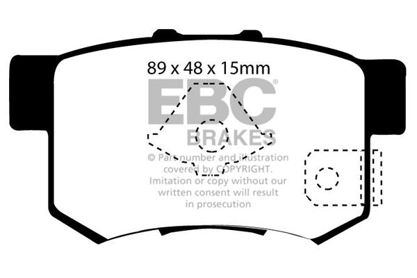 EBC Brakes Brake Pad - DP61193/2