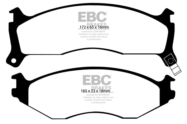 EBC Brakes Brake Pad - UD1194