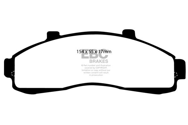 EBC Brakes Brake Pad - DP61199